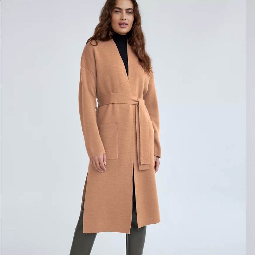 Aritzia wilfred cardigan beige size small. Never been worn. Tag still intact.